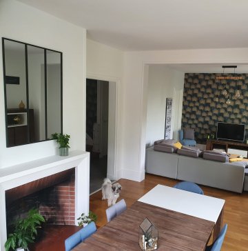 Peinture façade vitrine Angers