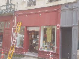 peinture façade enseigne Angers