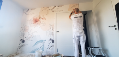 artisan papier peint Angers