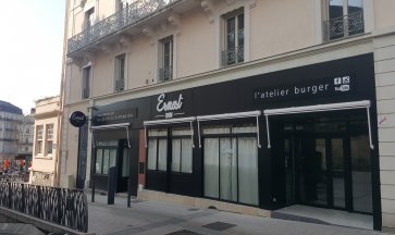 Rénovation extérieur du restaurant Ernest'inn Angers