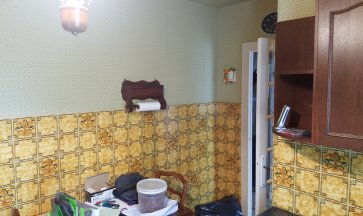 Rénovation complète d'un cuisine en peinture sur Avrillé