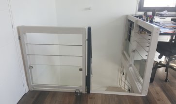 Artisan peinture sur escalier bois Angers