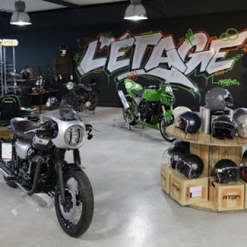 Graffiti magasin de moto Pro Bike Beaucouzé 
