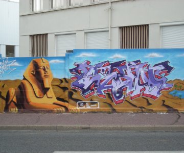 Graffiti Egypte Angers Le Mans