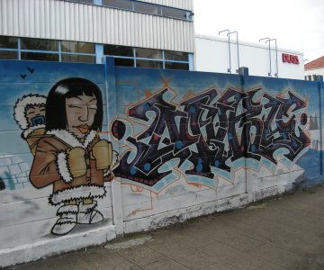 Graffiti Inuit Angers Le Mans